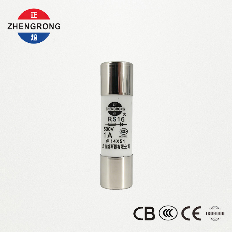 14*51mm 500V 1A RS16 उच्च ब्रेकिंग क्षमता फ्यूज