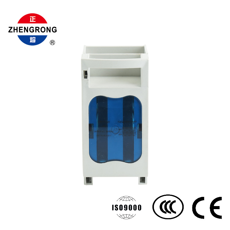 DIN रेल फ़्यूज़ होल्डर NH00 160A चाकू स्विच फ़्यूज़ बेस
