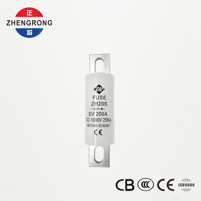 EV DC फ़्यूज़ 200A 1000V (ZH20S) | 25kA ब्रेकिंग क्षमता | IEC60269 प्रमाणित