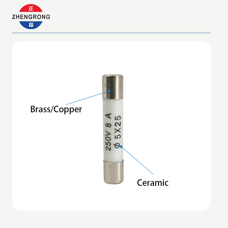 थोक खरीदारों के लिए उच्च गुणवत्ता वाले 5x25mm R055 8A फ़्यूज़
