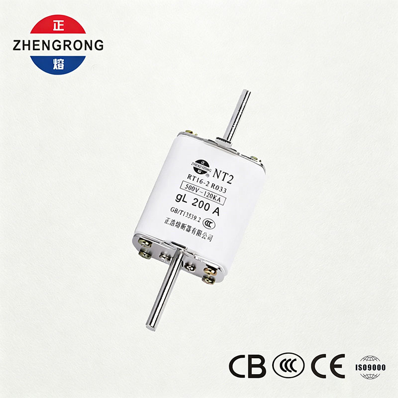 NT2 200A फ़्यूज़ लिंक | RT16-2 500V gL सिरेमिक फ्यूज