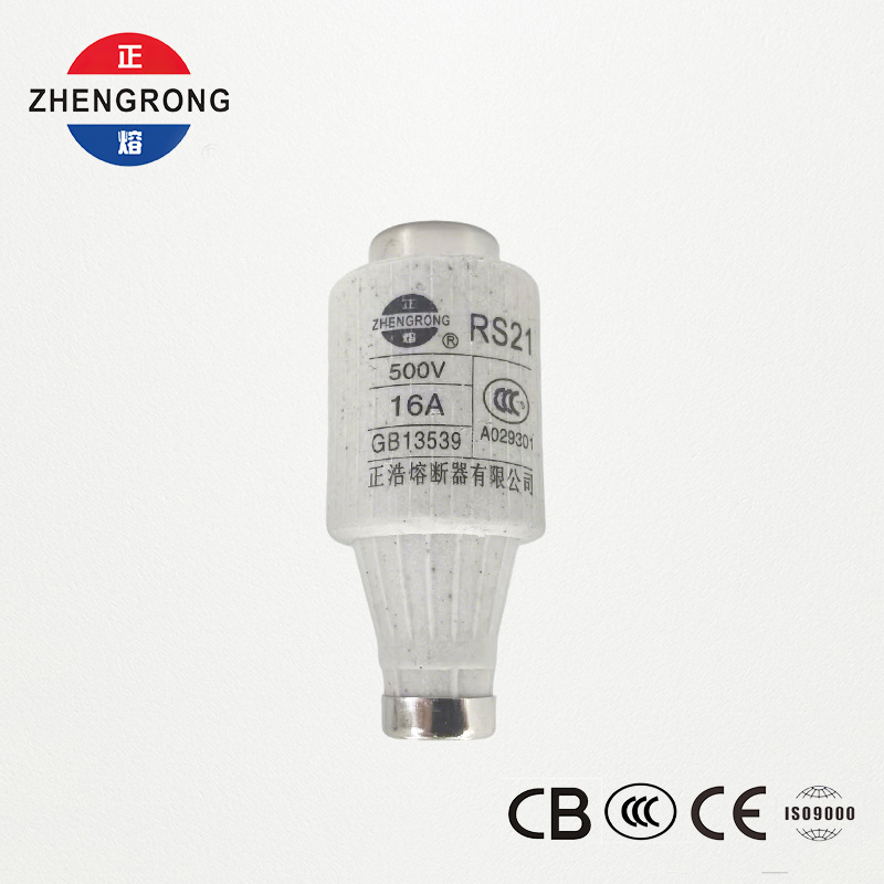 RS21 16A 500V फास्ट-एक्टिंग स्क्रू-टाइप फ्यूज