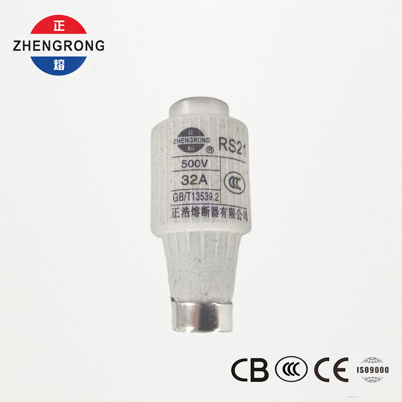RS21 32A 500V फास्ट-एक्टिंग स्क्रू-टाइप फ्यूज