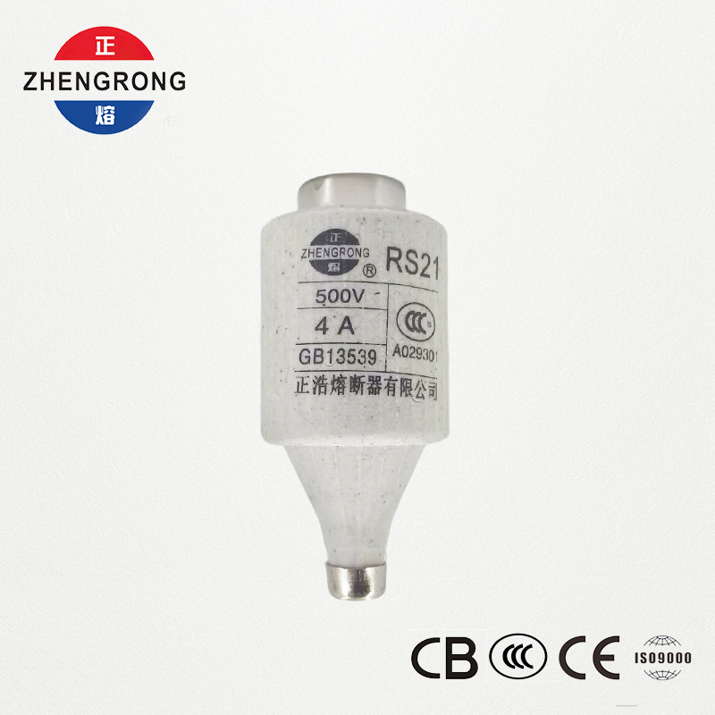RS21 4A 500V फास्ट-एक्टिंग स्क्रू-टाइप फ्यूज