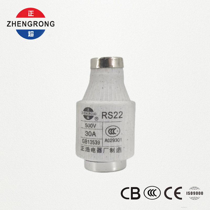 RS22 30A 500V फास्ट-एक्टिंग स्क्रू-टाइप फ्यूज | सेमीकंडक्टर सुरक्षा