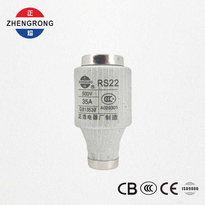 RS22 35A 500V फास्ट-एक्टिंग स्क्रू-टाइप फ्यूज | सेमीकंडक्टर सुरक्षा